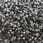 gr5 titanium legering bevestiging vir industriële m4x10 skroef