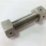 vlekvrye staal 316 astm a193 b8m stud bolt moer / bout