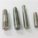 a193 b8 b8m vlekvrye staal draadstaaf en a194 gr.8,8m moere