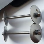 ss310 / ss310s astm f593 bevestiging, boute van vlekvrye staal, moere en ringe